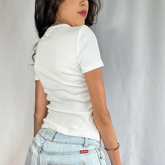 Amazing White Jean Paul Gaultier top - Picture 2 of 3